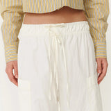 ROWIE - Jessica Cargo Pants - Bone