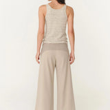 ROWIE - Surf Wide Crop Pants - Driftwood