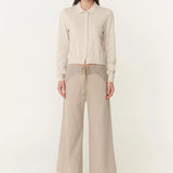 ROWIE - Surf Wide Crop Pants - Driftwood