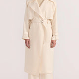 STAPLE THE LABEL - Sabine Trench Coat - Cream