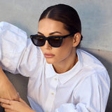 VALLEY EYEWEAR - Tomahawk - Gloss Black w. Gold Metal Black Lens