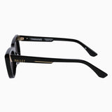 VALLEY EYEWEAR - Tomahawk - Gloss Black w. Gold Metal Black Lens