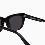 VALLEY EYEWEAR - Tomahawk - Gloss Black w. Gold Metal Black Lens