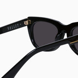 VALLEY EYEWEAR - Tomahawk - Gloss Black w. Gold Metal Black Lens