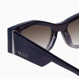VALLEY EYEWEAR - Valiant - Smoky Quartz Fade w. Gun Metal / Brown Gradient Lens