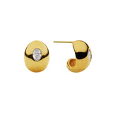 AMBER SCEATS - Waterlily Earrings | Gold