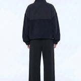 ENA PELLY - Noa 1/4 Zip Sweatshirt - Black