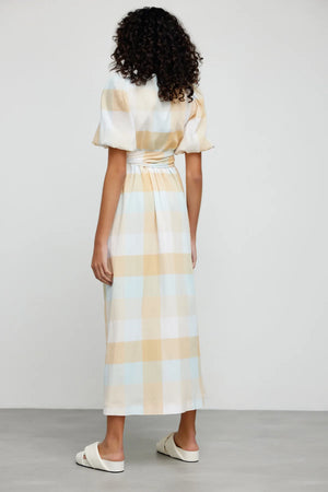 Significant Other - Stella Midi Dress - Multi Check