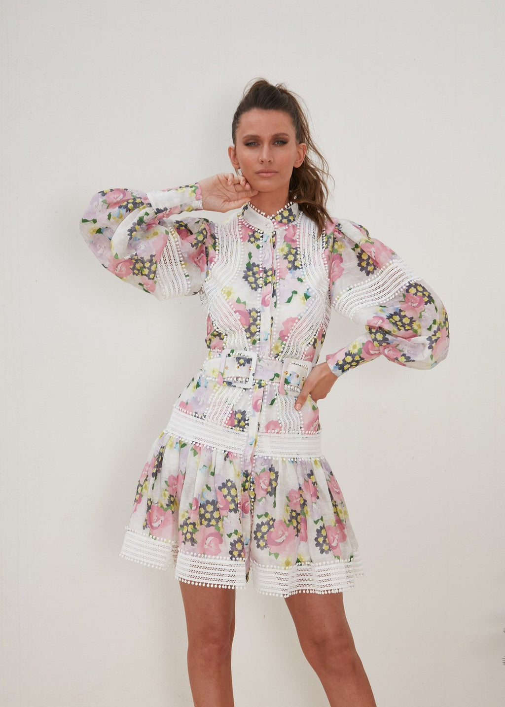 Mackenzie Mode - Monarch Mini Dress - Floral