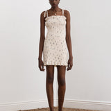 SANCIA - Demna Mini Dress - Coin Print