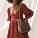 Sancia - The Elias Saddle Bag - Mushroom