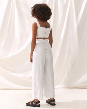 Sancia - The Antea Jumpsuit - White