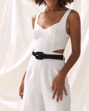 Sancia - The Antea Jumpsuit - White