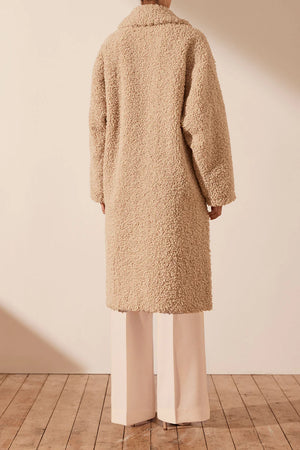 Shona Joy - Arles Oversized Coat - Oat