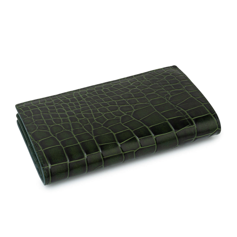 Sancia - The Anisa Wallet - Kelp Croc