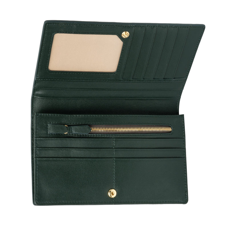 Sancia - The Anisa Wallet - Kelp Croc