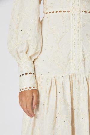 Winona - Genevieve Dress - Cream