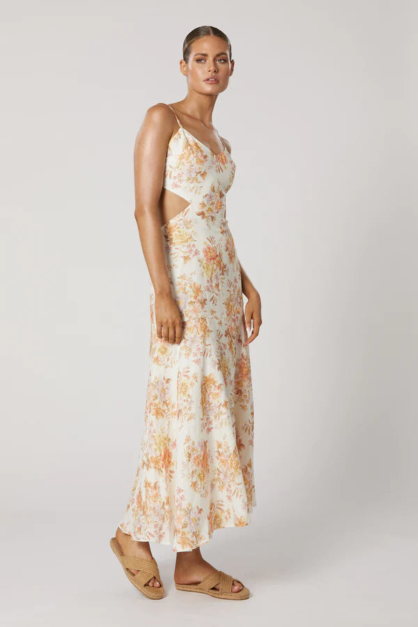 Winona - Adeena Tie Back Dress - White