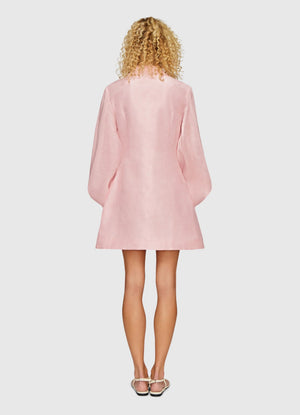 Leo Lin - The Fields Linen Mini Dress - Pink