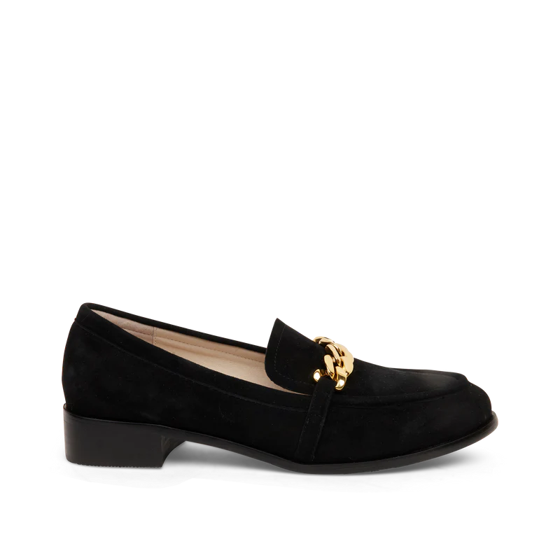 Kathryn Wilson - Polly Loafer - Black Suede