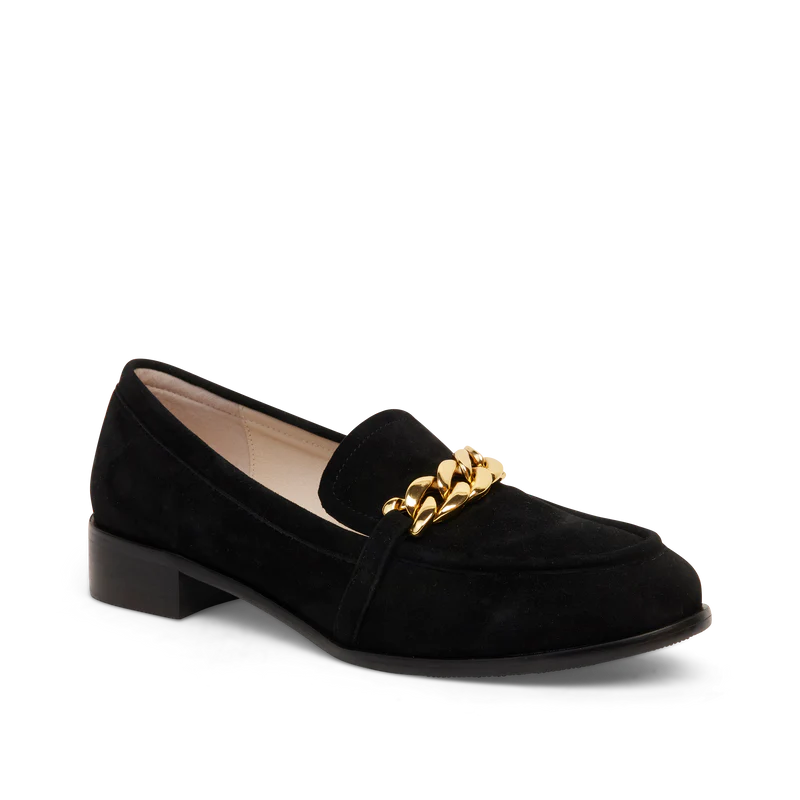 Kathryn Wilson - Polly Loafer - Black Suede