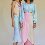 SUBOO - Calypso Long Sleeve Maxi Dress