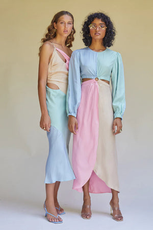 Suboo - Calypso Long Sleeve Maxi Dress