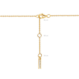 Murkani - Compass Necklace - Gold