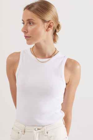 Elka Collective - Nola Tank - White