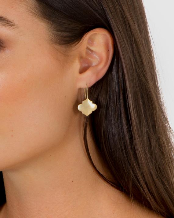Fairley - Moroccan Hook Earrings (Gold)