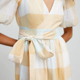 Significant Other - Stella Midi Dress - Multi Check