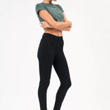 ABRAND - A High Rise Jean - Black Magic