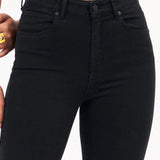 ABRAND - A High Rise Jean - Black Magic