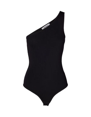 Ena Pelly - Ellen Ribbed Bodysuit - Black