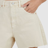 ABRAND - A Venice Short - Washed Ecru