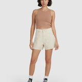ABRAND - A Venice Short - Washed Ecru