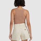 ABRAND - A Venice Short - Washed Ecru