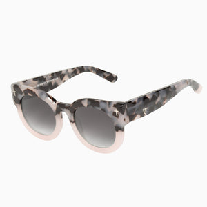 Valley Eyewear - A Dead Coffin Club - Baby Pink Tort  / Black Gradient Lens