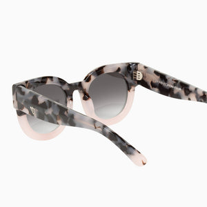 Valley Eyewear - A Dead Coffin Club - Baby Pink Tort  / Black Gradient Lens