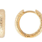 Fairley - Antique Gold Midi Hoops