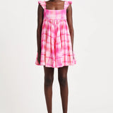 AURETA - Dulce Mini Dress - Fandango Check