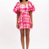 AURETA - Ada Mini Dress - Fandango Check