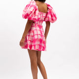 AURETA - Ada Mini Dress - Fandango Check
