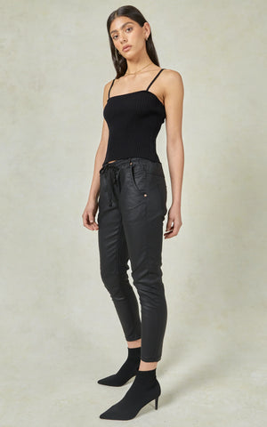 Dricoper - Active Coated Jeans - Coated Black