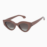 VALLEY EYEWEAR - Bones - Ash Rose / Black Metal Trim / Brown Gradient Lens