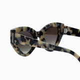 VALLEY EYEWEAR - Bones - Fawn Tort / Gold Metal Trim / Black Lens