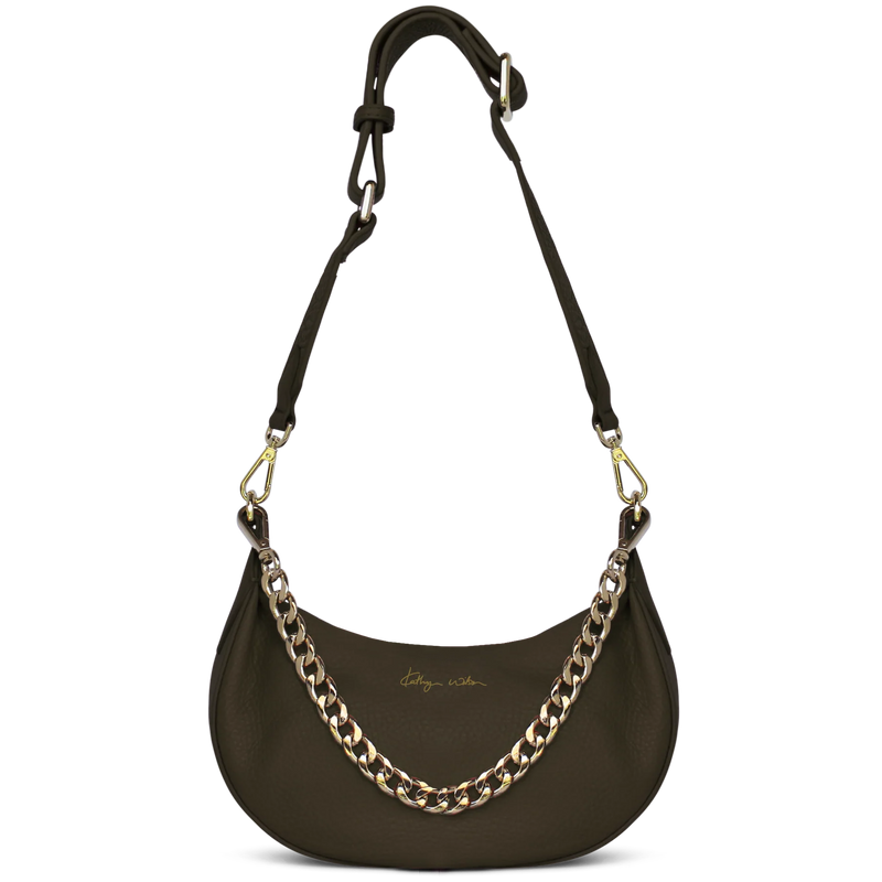 Kathryn Wilson - Bradshaw Bag - Khaki Pebble