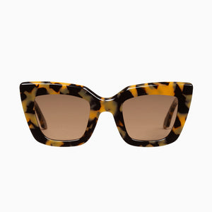 Valley Eyewear - Brigada - Yellow Tort / Brown Lens