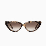 VALLEY EYEWEAR - Dayze - Bone Tort / Gold Metal Trim / Brown Gradient Lens