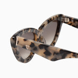 VALLEY EYEWEAR - Dayze - Bone Tort / Gold Metal Trim / Brown Gradient Lens